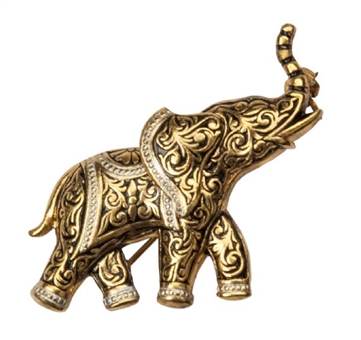 1952 Republican Elephant Pin Given by Dwight Eisenhower to his Secretary